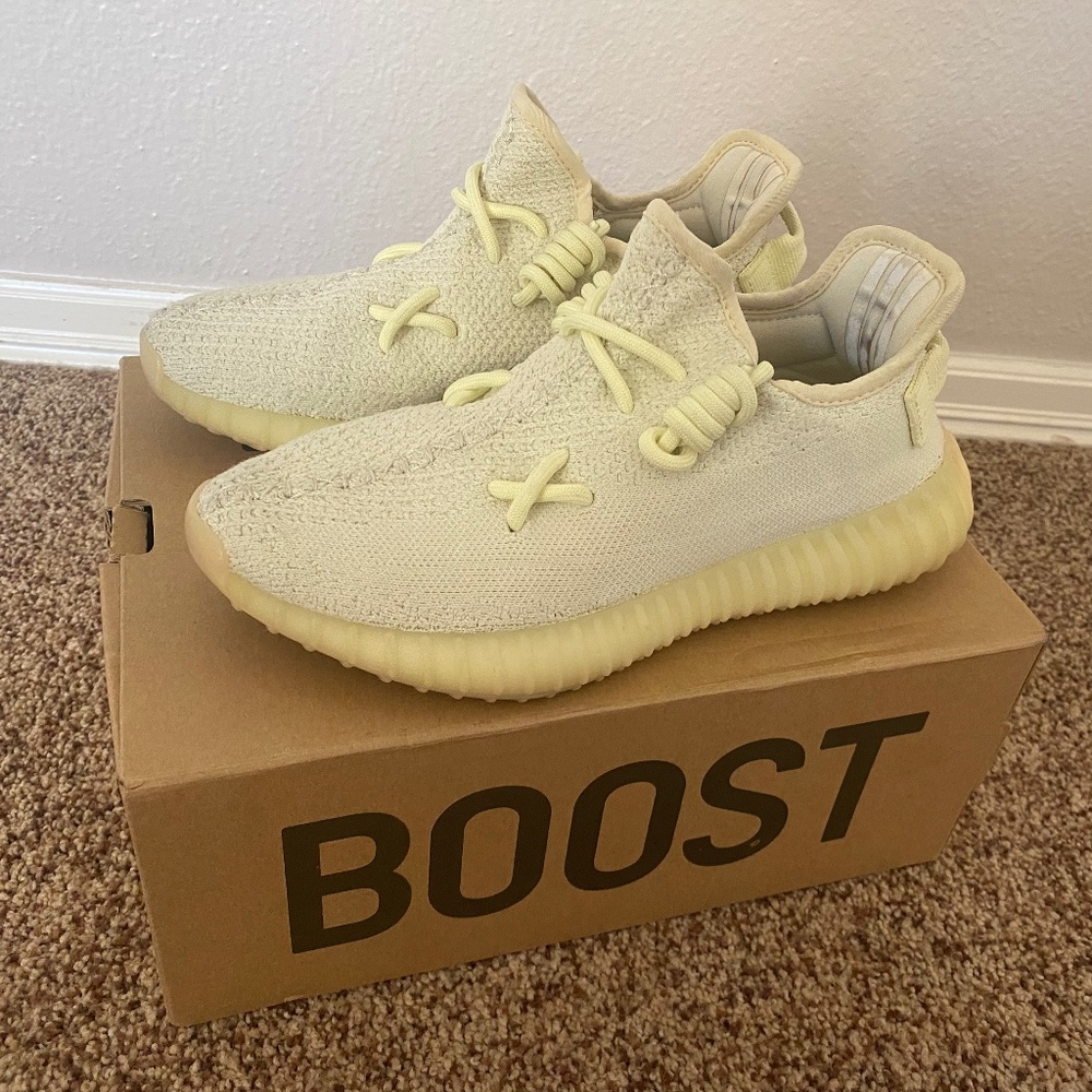 YEEZY 350 V2 BUTTER Mens 5.5/Womens 7